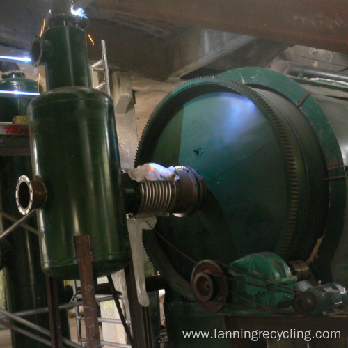 Lanning waste tires pyrolysis machines